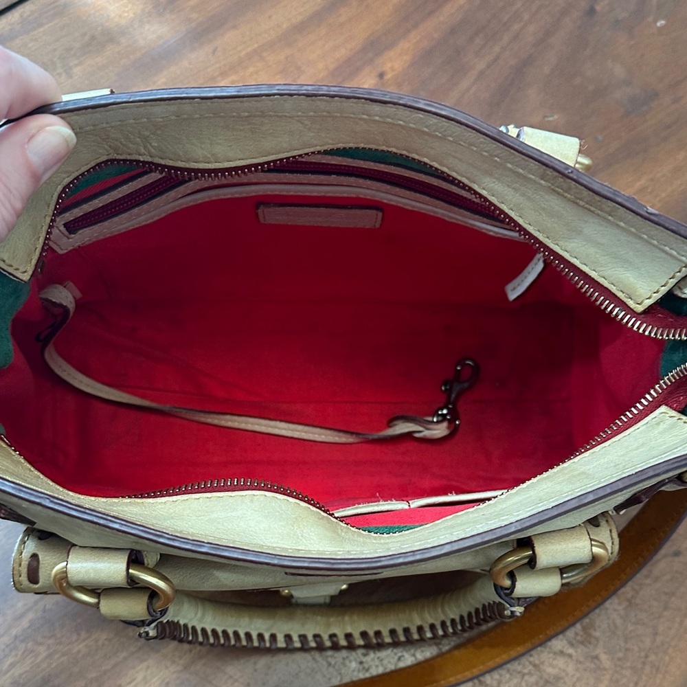 Dooney & Bourke Classic Brown Satchel - Picture 9 of 15